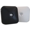 black and white square EMEGY Emergency Downlight Black & White